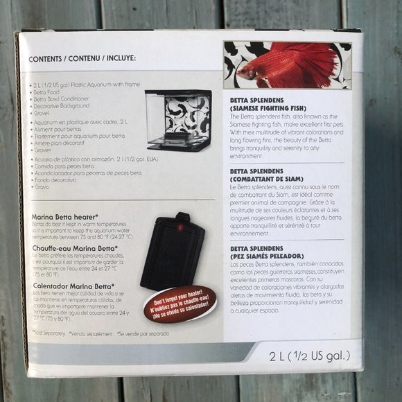 Marina Betta Aquarium Kit (NEW) - Picture 4 of 12